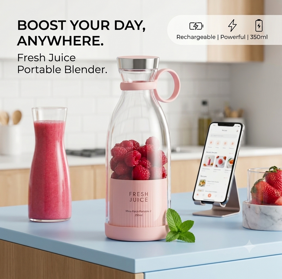 Travel Portable Mini Juice Blender